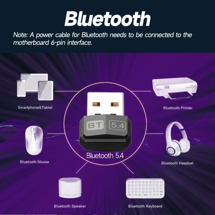 USB%20Bluetooth%205.4%205.3%20Adapter%20WIreless%20Transmitter%20Receiver%20Audio%20Bluetooth%20For%20Bluetooth%20Adapter%20For%20Win8.1/10/11%20Driver%20Free%20-%20Image%202