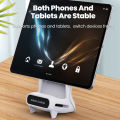 15W Portable Mini Chair Wireless Charger Stand Desktop Super Fast charging With Speaker function Universal Mobile Phone stand.