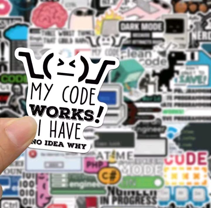 15/30/50pcs%20Funny%20programming%20stickers%20java%20cloud%20language%20internet%20decals%20diy%20skateboard%20luggage%20phone%20journal%20laptop%20stickers%20-%20Image%203