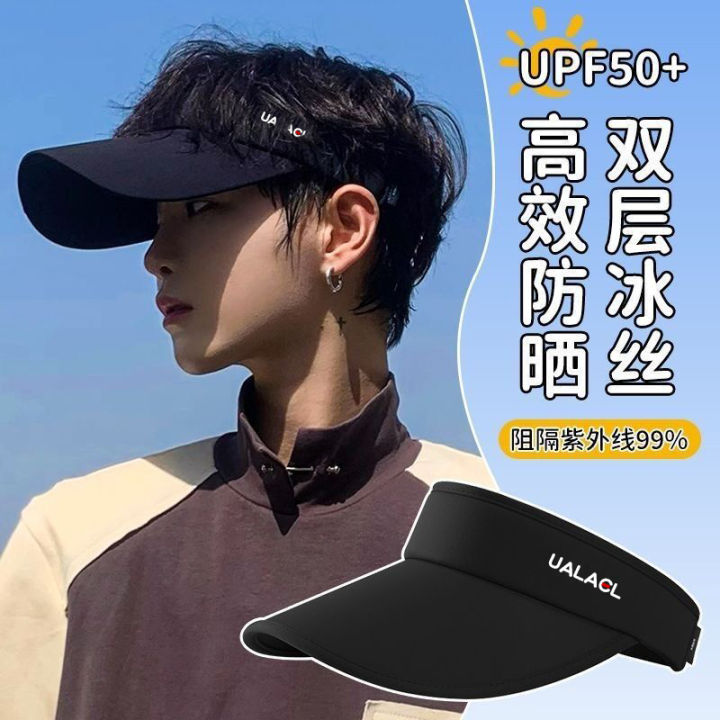Ice%20silk%20UV%20sunscreen%20duckbill%20cap,%20double-sided%20open%20top%20sun%20hat%20for%20running,%20UV%20resistant%20beach%20hat,%20open%20outdoor%20hat%20-%20Image%202