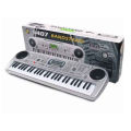 MQ 5407 Bandstand Electronic Keyboard 54 Key Musical Piano With Microphone And LCD Display. 
