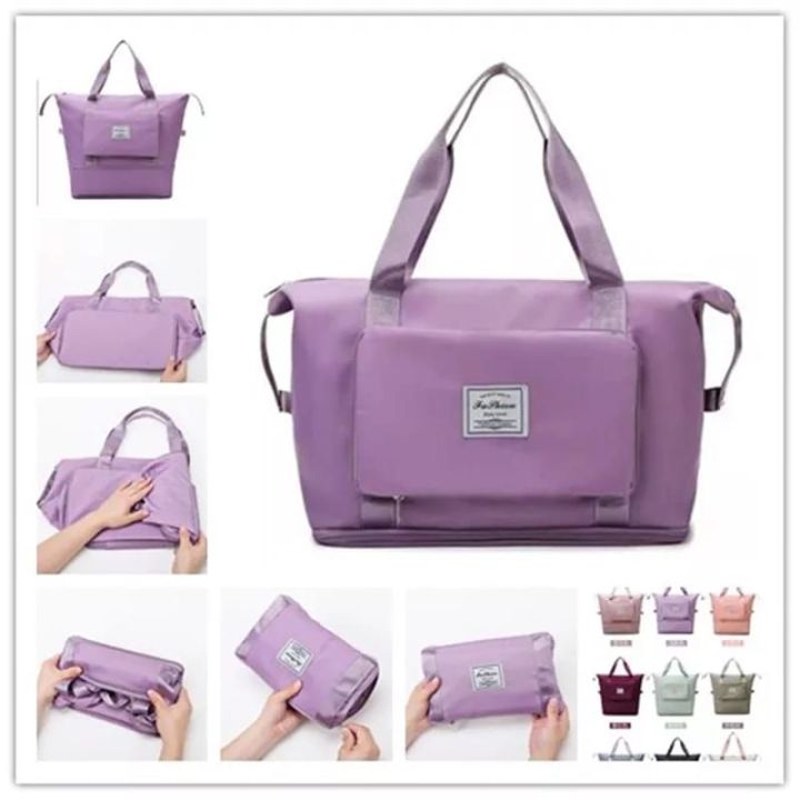 Expandable Fashion Travel Bag with Handle