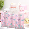10/20pcs Butterfly Party Plastic Goodie Bags Pink Butterfly Candy Gift Bags For Butterfly Wedding Birthday Party Decoration. 