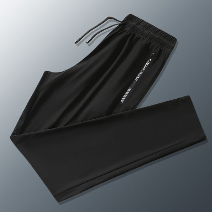 Summer%20Men%20Casual%20High%20End%20Ice%20Silk%20Pants%20Sports%20Pants%20Quick-Drying%20Men's%20Trousers%20Sweatpants%20Male%20Elastic%20Plus%20Size%208xl%207xl%206xl%20-%20Image%207