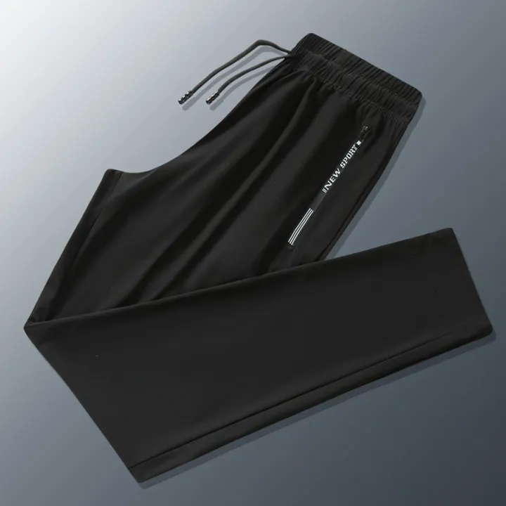 Summer%20Men%20Casual%20High%20End%20Ice%20Silk%20Pants%20Sports%20Pants%20Quick-Drying%20Men's%20Trousers%20Sweatpants%20Male%20Elastic%20Plus%20Size%208xl%207xl%206xl%20-%20Image%207