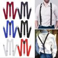 Suspenders for Adjustable 1 inch y shape wedding  with casual x belt. 