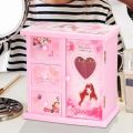 Childrens Birthday Musical Box |Multifunctional Musical Jewellery Box For Kids | Exquisite Barbie & Teddy Design | Premium Plastic Material. 