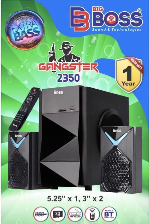 Extra Bass | Woofer Sound In Best Price Range | Big Boss Gangster 2350 |