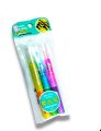 Pack of 3 Highlighters – 2-in-1 Multi-Color Highlighter Pens. 