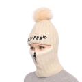 Winter Plush Knitted Hat Warm Ear Protection Neck Cover Cycling Beanie Thickened Windproof Anti-Cold Running Ski Balaclava Cap.