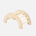 Hamster Wooden Steps Bridge Toy Guinea Pig Hedgehog Squirrel Arch Bridge Small Pet Exercise Toys Arch Bridge D9254. 