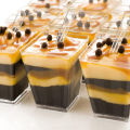 50Pcs Dessert Cup with Lid Spoon Clear Plastic 2oz/60ml Mini Dessert Pot Disposable Cups for Dessert Pudding Mousse Yogurt Snack. 