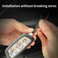 Car Trunk Light Ambient Decorative Atmosphere Lamp Led Flexible Strip Universal Ultra-bright Interior 12V. 
