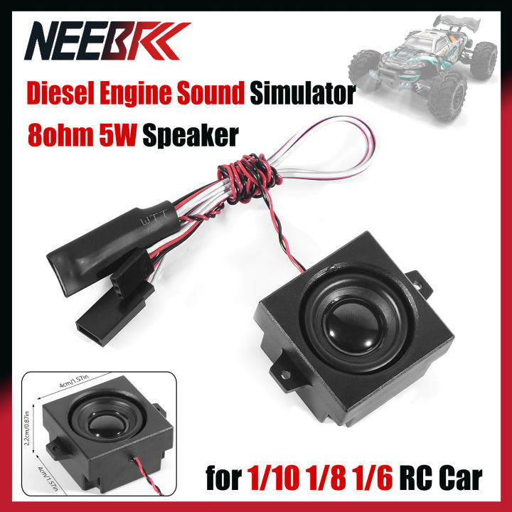 Modul Sound Engine Simulator RC Diesel Engine Sound Module Simulator 3.6-8V Variable Frequency 8ohm ...