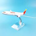 Metal Airplane Toy 16CM Spain Iberia Airlines 737 Birthday Plane Models W Stand Toys For Childre Collection.