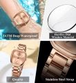 Poedagar 783 new Quartz ladies watch unique design Romantic love gift stainless steel direct import from company waterproof wrist-watche for women.