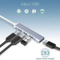 Smartronic™ USB Hub for pc & laptop/ 4 ports usb hub 2.0 speed 3 ports & 3.0 speed 1 port aluminium case smart usb hub. 