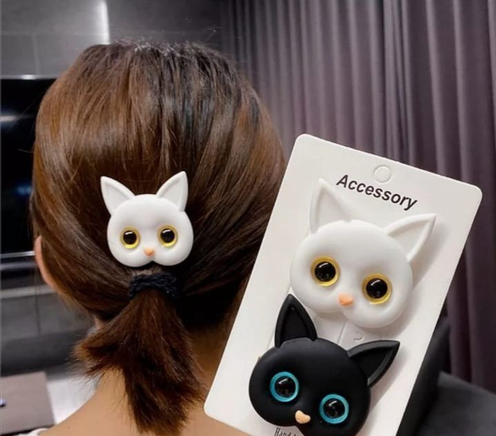 2pcs%20Korean%20Cute%20Cat%20Hairpin%20Duckbill%20Broken%20Hair%20Clip%20Cartoon%20Animal%20Acetate%20Hairpin%20Gif%20Girls%20Women%20Hair%20Accessories%20-%20Image%204