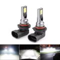 2pcs H8 H9 H1 H3 Led H11 9005 HB3 9006 HB4 Car CSP LED Fog Headlight Bulbs 6000K White Auto Fog Lamp Day Running Light.