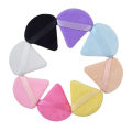 10/20Pcs Triangle Velvet Powder Puff Pizza Flours Mini Face Makeup sponge Cosmetics Washable Lightweight Makeup Tool. 