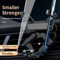 Car Air Vent Gravity Sensor Aluminum Navigation Upgraded Adjustable Horizontally And Vertically Cell Phone Holder For All Phones. 