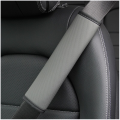 1PCS PU Leather Embossed Car Seat Belt Shoulder Cover Decompression Comfort Car Accessories Safety Belt Protective Cover. 