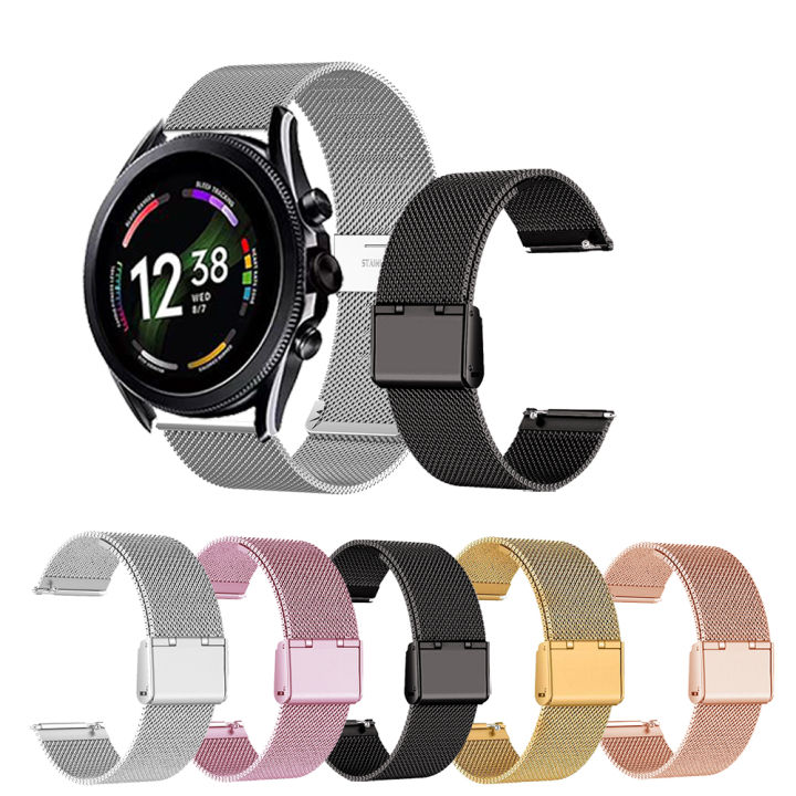 Metal Straps For Fossil gen 6 44mm Gen6 gen 5 5e 44mm/Gen5 LTE 45mm Band 20/22mm Men Women Replacement Wristband Accessorie