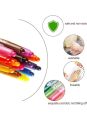 Crayola Crayons-Non Toxic Crayons-Crayola Oil Pastel Set with 12 Colors Twistable Crayons,Watercolor Effect Portable Rotating Crayon Kit, Gift for Kids. 