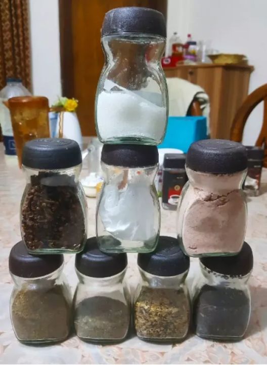Used%20nescafe%20Glassware%20Food%20Jar%20,%20Food%20Container,%20Jar%206pcs%20120ml%20-%20Image%202