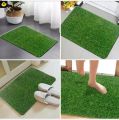 Non-Slip Artificial Grass Door Mat - Indoor/Outdoor Rug for Home or Pets. 