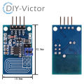Capacitive touch dimmer Constant pressure stepless dimming PWM control panel type LED dimmer switch module for Arduino. 
