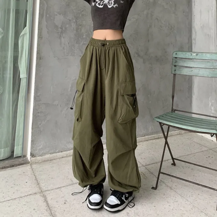 Women%20Y2K%20Streetwear%20Cargo%20Pants%20Vintage%20Fashion%20High%20Waist%20Baggy%20Trousers%20Female%20Loose%20Sweatpants%20Wide%20Leg%20Joggers%20Trousers%20-%20Image%207