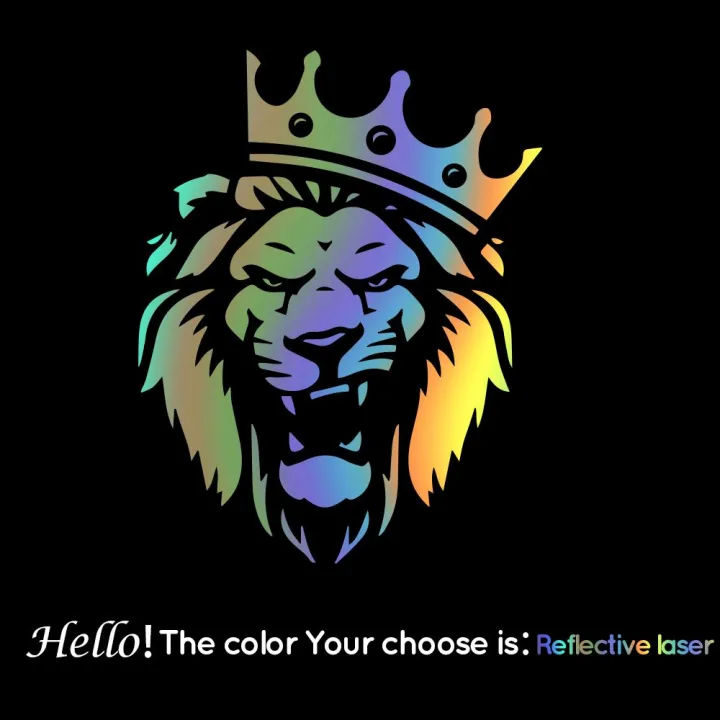 20cm%20Car%20Sticker%20Lion%20Car%20Vinyl%20Decal%20Sticker%20Art%20Design%20Pattern%20Auto%20Parts%20Windshield%20PVC%20Waterproof%20-%20Image%204