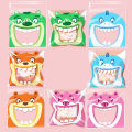 100pcs Cute Big Teech Mouth Monster Plastic Bag Wedding Birthday Cookie Candy Gift Packaging Bags OPP Self Adhesive Party Favors. 