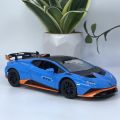 1:24 Scale diecast Lamborghini STO Alloy Model Car - Ultimate Supercar Replica for Collectors. 
