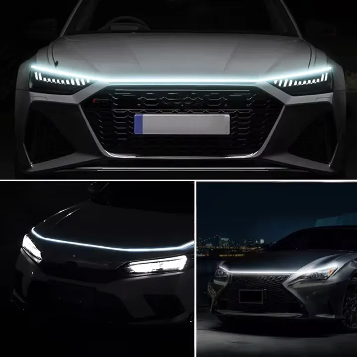 12V%20LED%20Car%20Daytime%20Running%20Light%20Strip%20Start%20Scan%20Yellow%20Turn%20Signal%20Indicator%20Headlight%20Car%20Hood%20Decorative%20Light%20Universal%20-%20Image%203