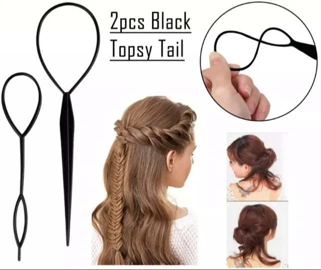 Twist%20&%20Loop%20Ponytail%20Maker%202%20pcs%20Hair%20Braid%20Styling%20Tool%20-%20Image%205