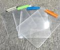 Unique paper clip board transparent. 