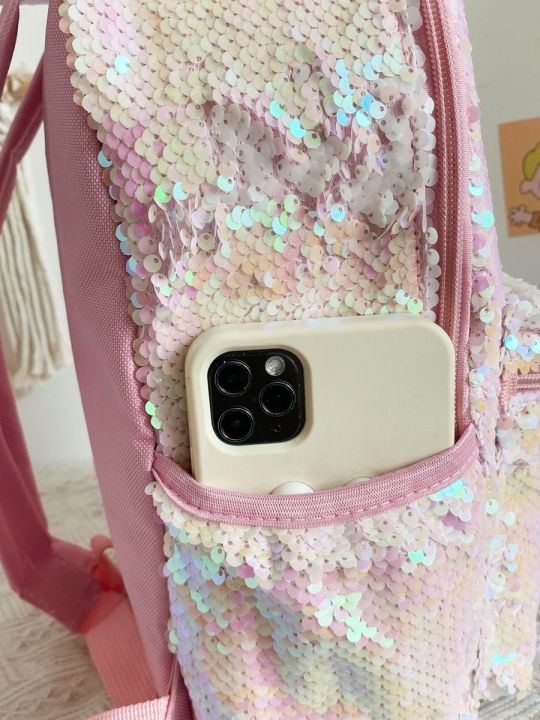 Glitter%20Unicorn%20Sequin%20Backpack%20for%20Girls%20-%20Cute%20Sparkly%20School%20Bag%20-%20Image%205