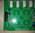 6+6 transistors sterio Profesional power amplifier circuit board..