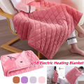 NEW USB Warmer Blankets Winter Shawl Heated Blanket Washable Thermal Heated Blanket Body Thicker Heater Bed Warmer Machine.