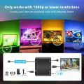 Ambient TV PC Backlight Led Strip Lights For HDMI Devices USB RGB Tape Screen Color Sync Led Light Kit For Alexa/Google /TV Box. 
