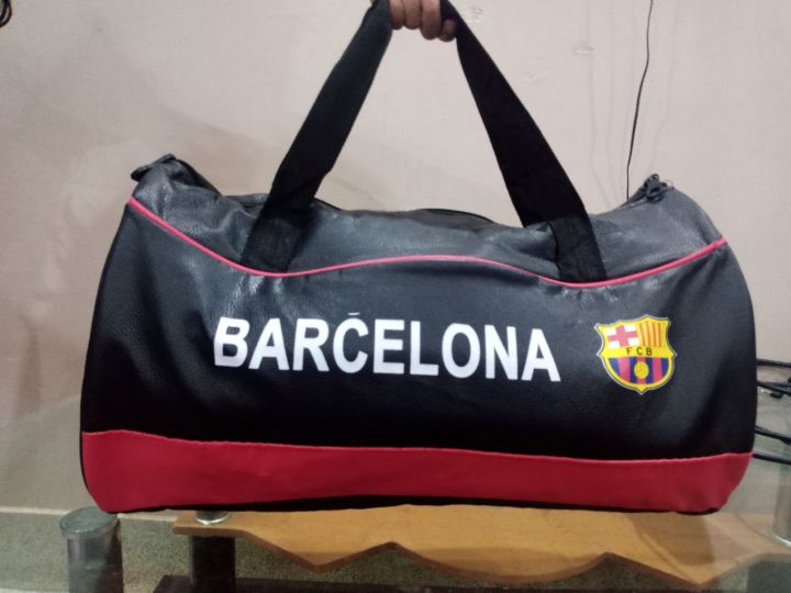 football and jym bag