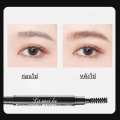 Lameila No.903 Eyebrow Pencil, Waterproof, Sweat-Proof, Durable, Soft Refill Type, Convenient for Beginners. Double-Headed Eyebrow Pencil. 