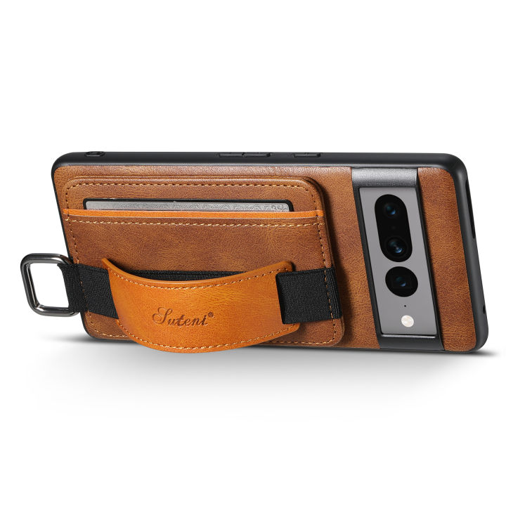 SUTENI%20Faux%20Leather%20Wallet%20Phone%20Case%20For%20Google%20Pixel%206%206a%207%207a%208A%20Pro%20Card%20Slot%20Holder%20Cover%20-%20Image%205