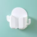 1pcs Punch-free Mobile Phone Holder Wall Mount Stand Remote Control Organizer Storage Box Charging Bedside Container Rack Gift.