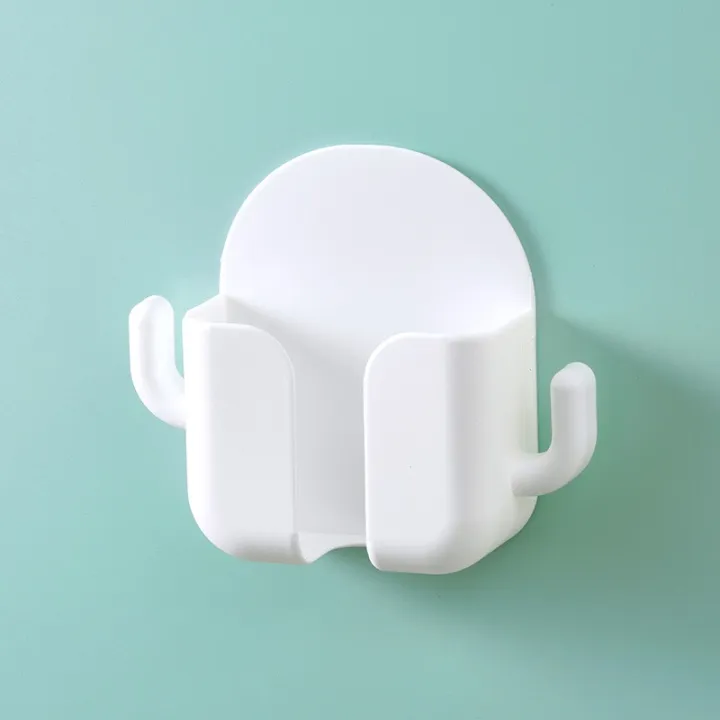 1pcs%20Punch-free%20Mobile%20Phone%20Holder%20Wall%20Mount%20Stand%20Remote%20Control%20Organizer%20Storage%20Box%20Charging%20Bedside%20Container%20Rack%20Gift%20-%20Image%205
