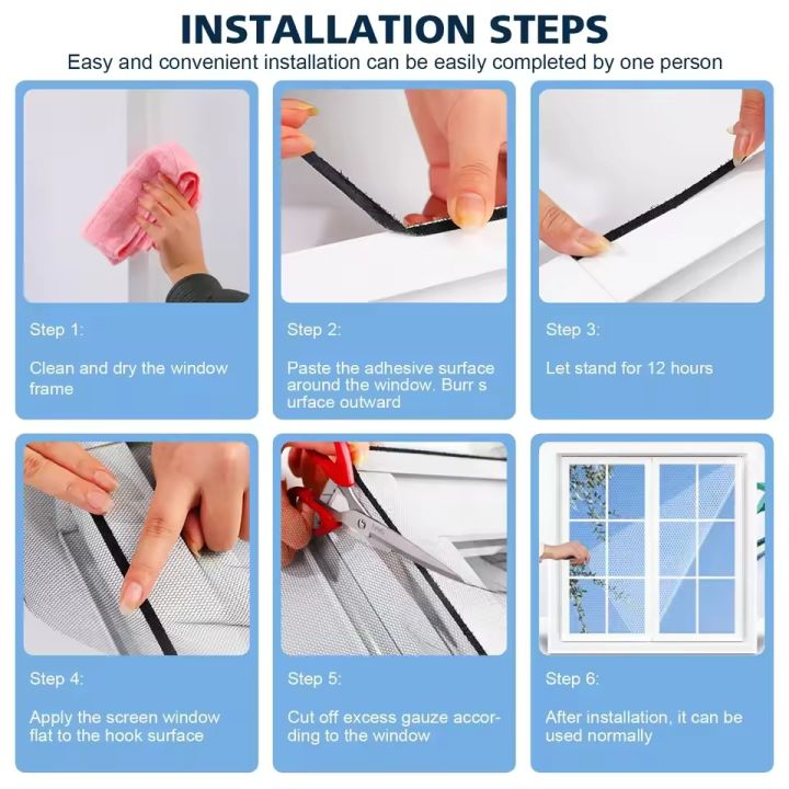 1/2/3/4Packs%20Anti%20Fly%20Mosquito%20Net%20DIY%20Self-Adhesive%20Fly%20Mosquito%20Window%20Net%20Mesh%20Mosquito%20Insect%20Bug%20Net%20Curtains%20for%20Windows%20-%20Image%206