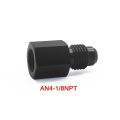 New Black Aluminum AN4 AN8 An6 1/8npt Female To AN 3 AN6 An8 An10 Male Flare Adapter Fitting Reducer. 