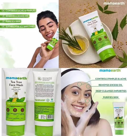 MamaEarth Tea Tree Face Wash-100ml